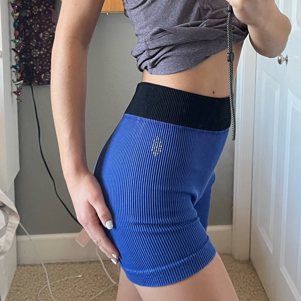 Free people movement bike shorts